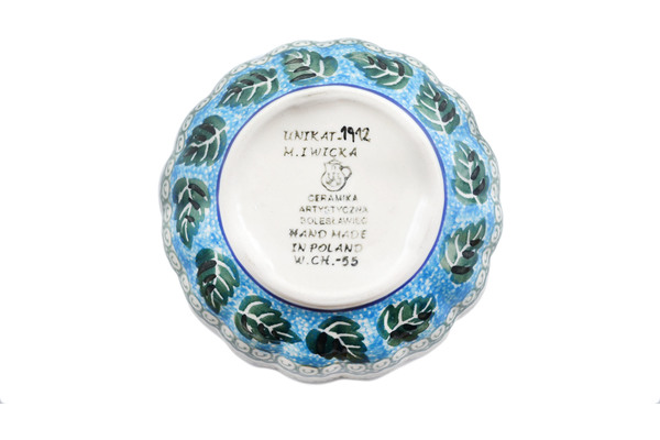 Scalloped Fluted Bowl 5"