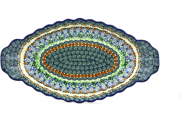 Platter with Handles 16"