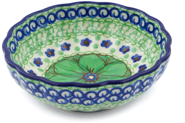 Scalloped Fluted Bowl 5"