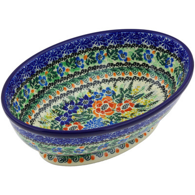 Bowl with Pedestal 9"