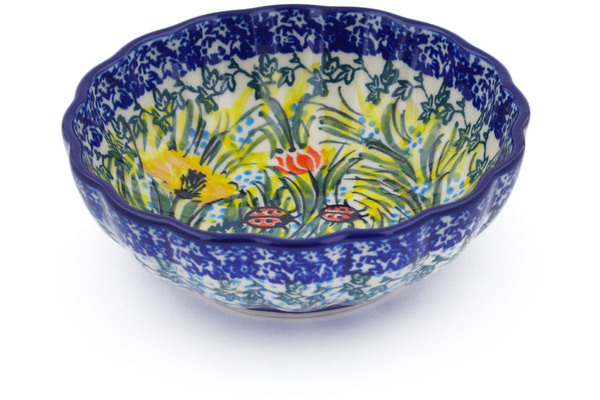 Scalloped Fluted Bowl 5"