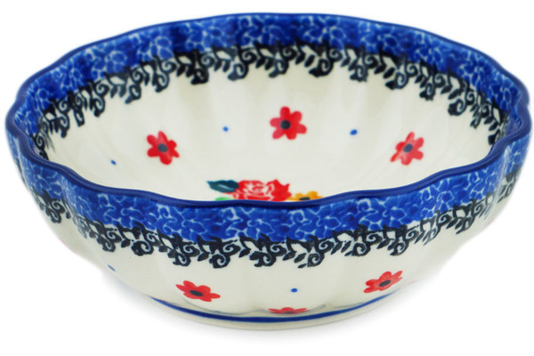 Scalloped Fluted Bowl 5"