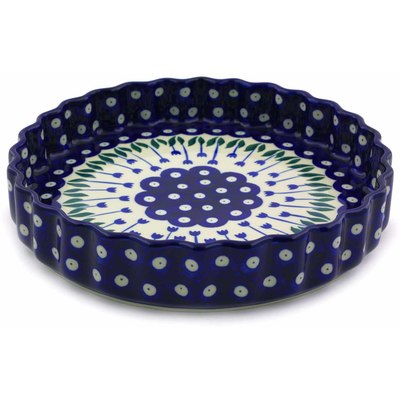 Fluted Pie Dish 9"
