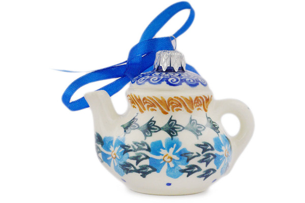 Teapot Ornament 3"