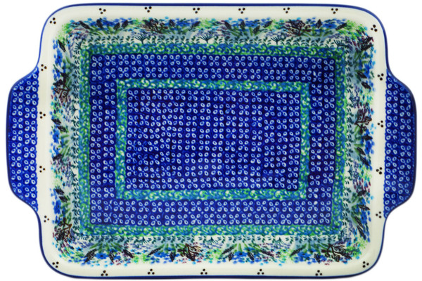 Rectangular Baker with Handles 11"