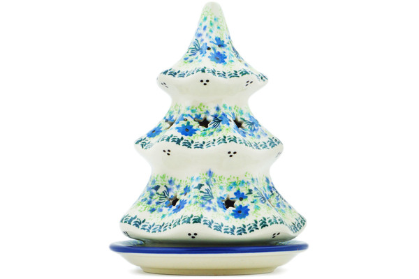 Christmas Tree Candle Holder 6"