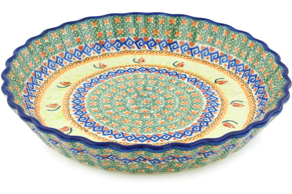 Fluted Pie Dish 10"