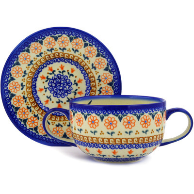Bouillon Cup with Saucer 19 oz