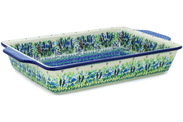 Rectangular Baker with Handles 15"