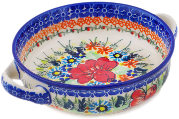 Round Baker with Handles 8"