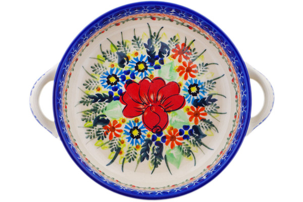 Round Baker with Handles 8"