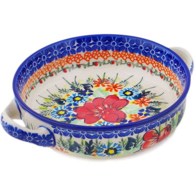 Round Baker with Handles 8"