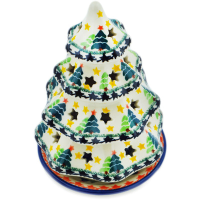 Christmas Tree Candle Holder 6"