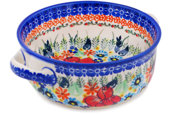 Round Baker with Handles 8"