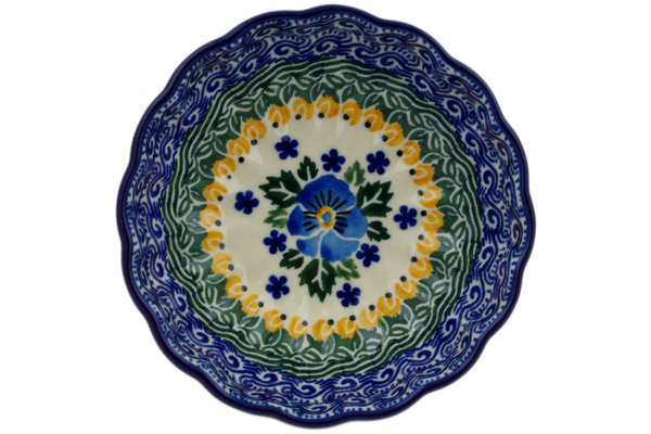 Scalloped Fluted Bowl 5"