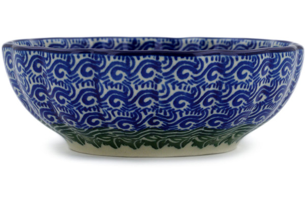 Scalloped Fluted Bowl 5"