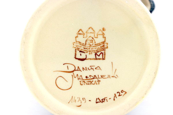 Jar with Lid and Handles 14"