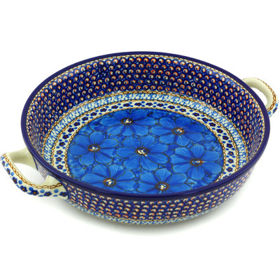 Round Baker with Handles 10-inch