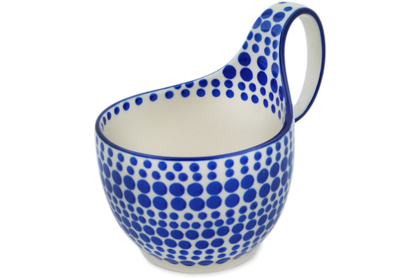 Bowl with Loop-Handle 6"