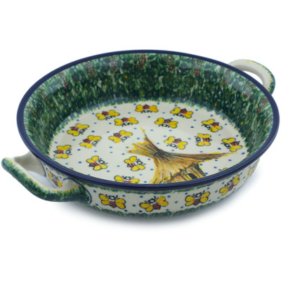 Round Baker with Handles 10"