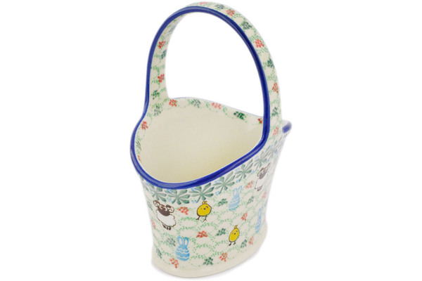 Basket with Handle 7"