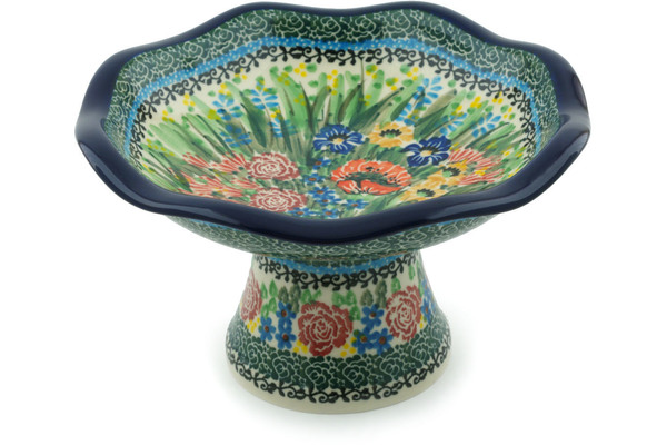 Bowl with Pedestal 8"