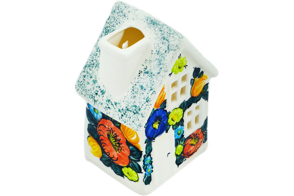 House Shaped Candle Holder 6"