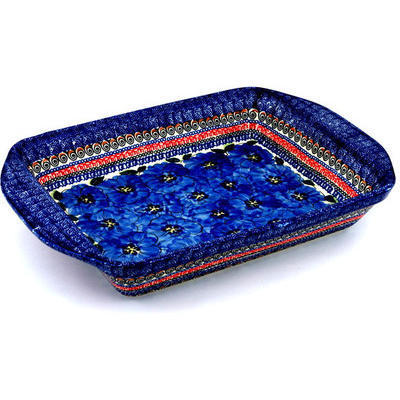 Rectangular Baker with Handles 16"