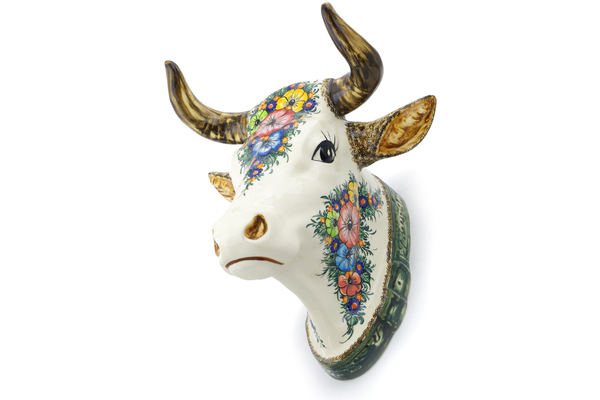 Bull Head Wall Mount 13"
