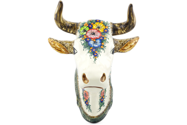 Bull Head Wall Mount 13"
