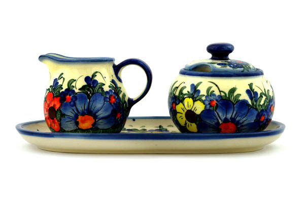 Sugar and Creamer Set 9"