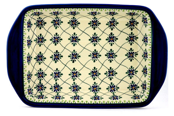 Rectangular Baker with Handles 16"