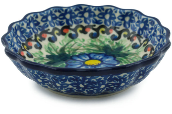 Scalloped Fluted Bowl 5"