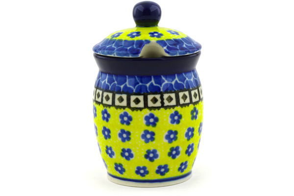 Jar with Lid with Opening 4"