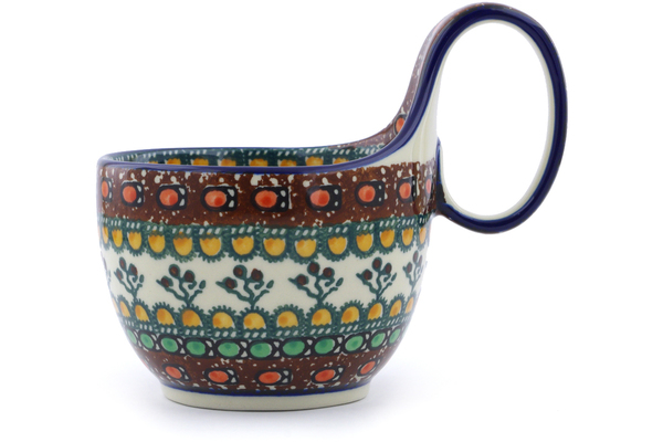 Bowl with Loop-Handle 6"