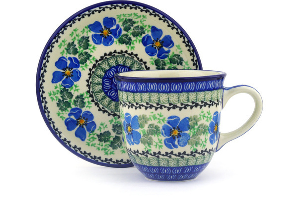 Cup with Saucer 10 oz