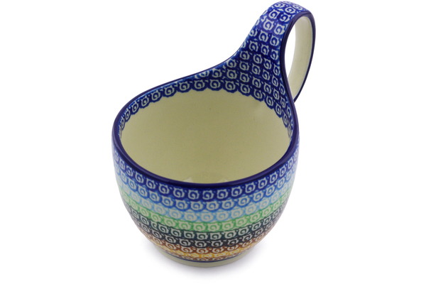 Bowl with Loop-Handle 6"