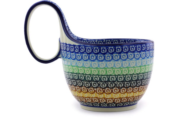 Bowl with Loop-Handle 6"