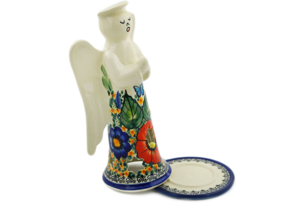 Angel Candle Holder 9"