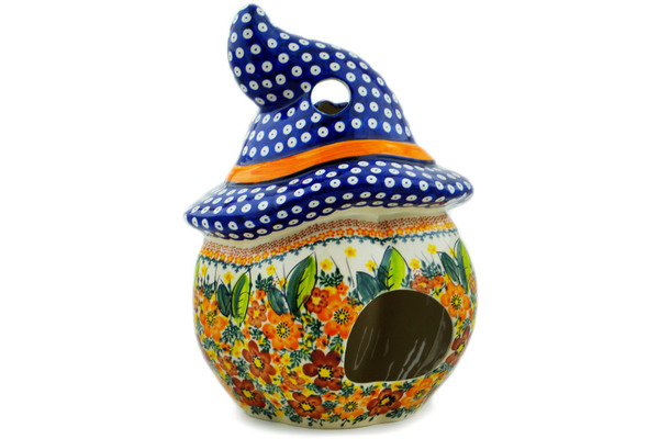 Jack O Lantern Candle Holder 14"