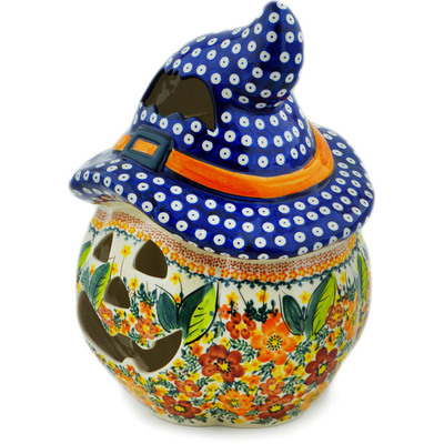 Jack O Lantern Candle Holder 14"