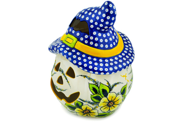 Jack O Lantern Candle Holder 14"