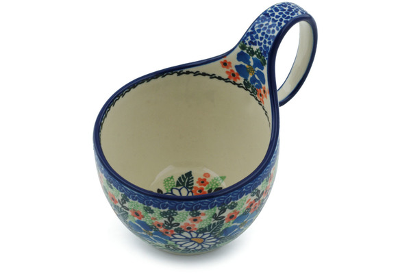 Bowl with Loop-Handle 6"