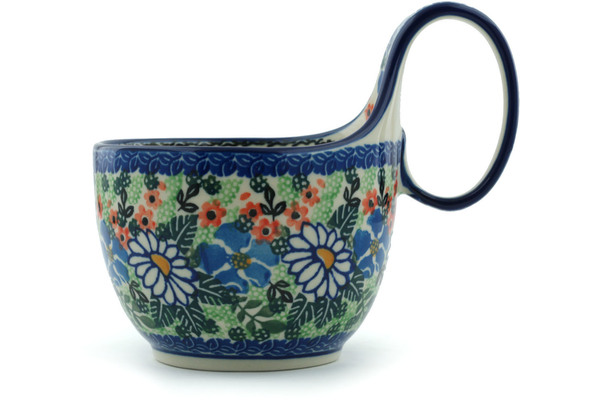 Bowl with Loop-Handle 6"