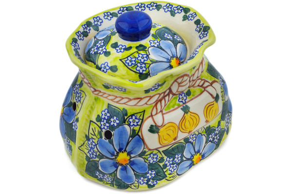 Garlic and Onion Jar 9"