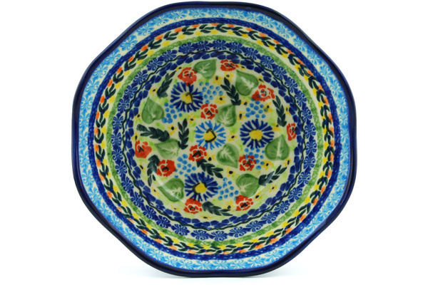 Scalloped Fluted Bowl 7"