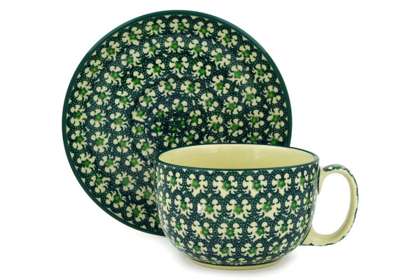 Cup with Saucer 13 oz