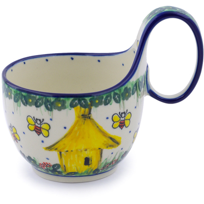 Bowl with Loop-Handle 6"