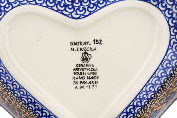 Heart Shaped Bowl 11"