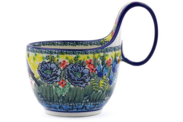 Bowl with Loop-Handle 6"